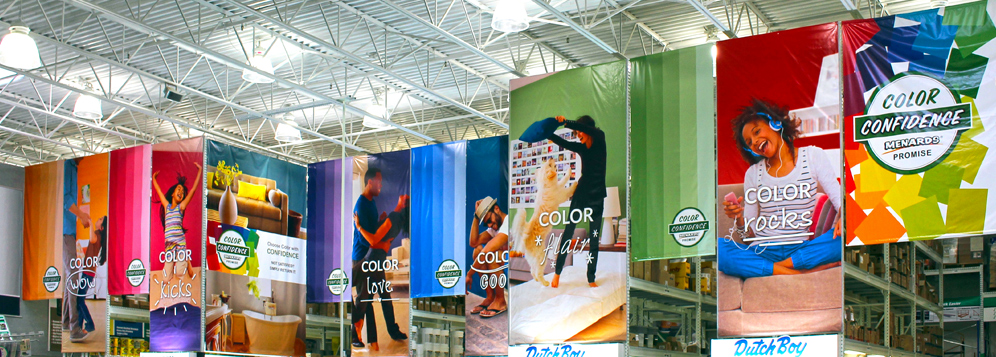 Michigan Large Format Color Banners